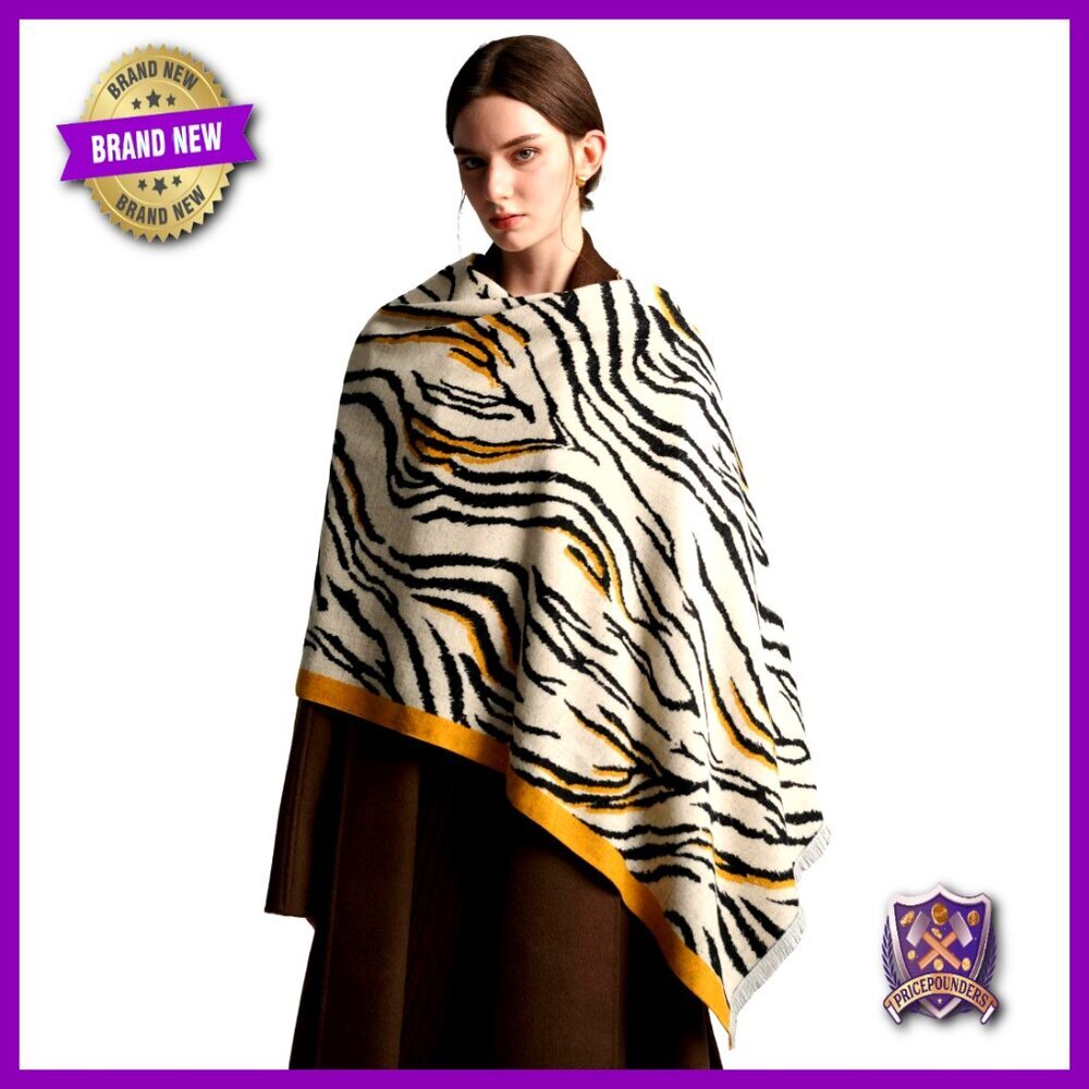 Luxury 100% Mulberry Silk Scarf, 71x24 Inches, Winter Gift